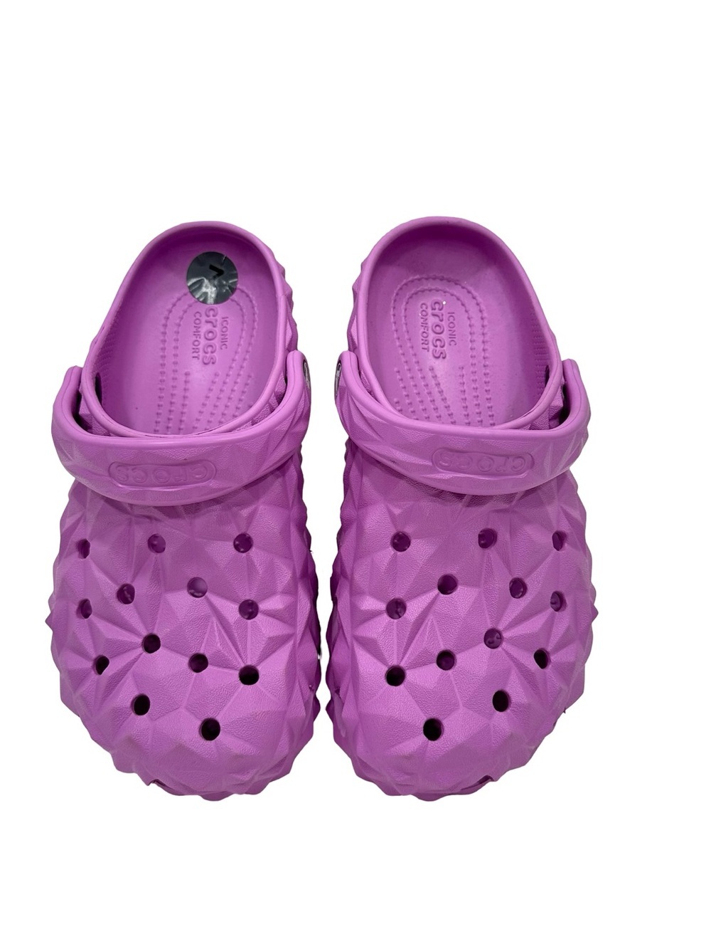 Crocs Classic Geometric Clog Purple Clogs Women’s Size 7 / Men’s Size 5 NWT